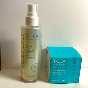 TULA MOISTURIZER 24/7 & SIGNATURE GLOW FACE MIST